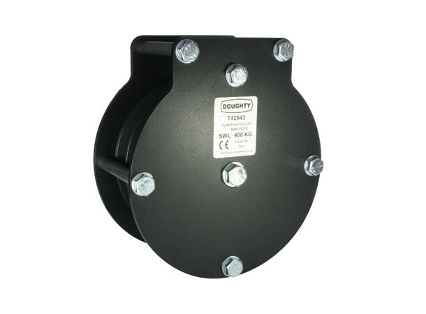 DOUGHTY blokk, 3-spor heavy duty 100mm