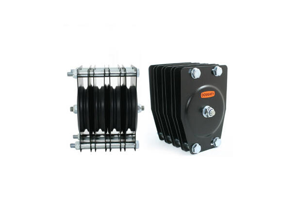 DOUGHTY blokk, 4-spor 100mm