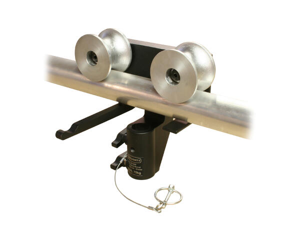 DOUGHTY vogn m/brems for Ø48mm rør - Bilde 2