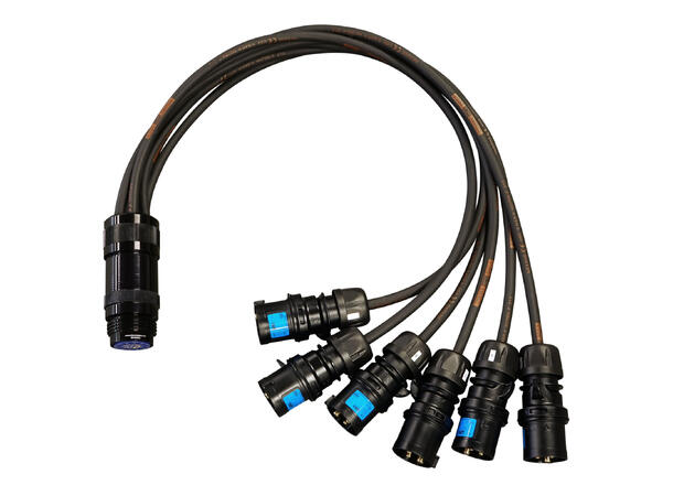 ELUMEN8 16A Male - Socapex 19-Pin Female