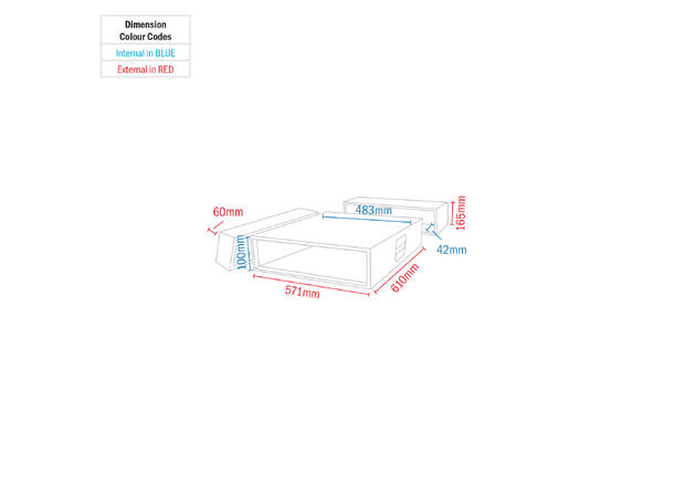 ELUMEN8 Rock Box 2U Rack Case - Bilde 5