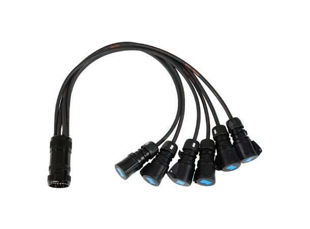 ELUMEN8 Socapex 19-Pin Male-16A Female