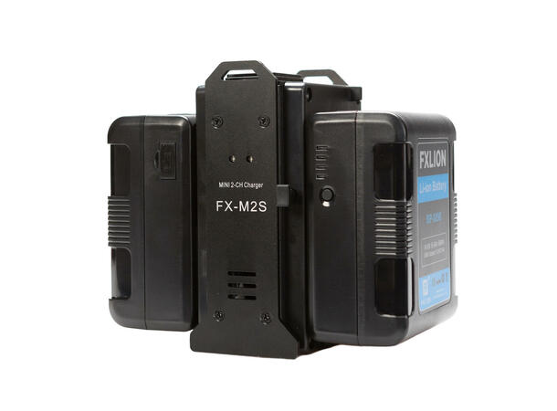 FXLION FX-M2S Mini dual V-lock lader - Bilde 4