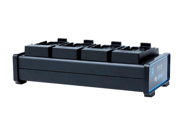 FXLION PL-SP40 quad lader for NP-F/D54 - Bilde 4