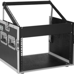 GDE 19'' flightcase, 9U topp m/tilt. 8U