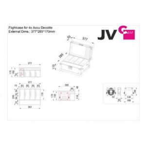 JB SYSTEMS CASE for ACCU DECOLITE
