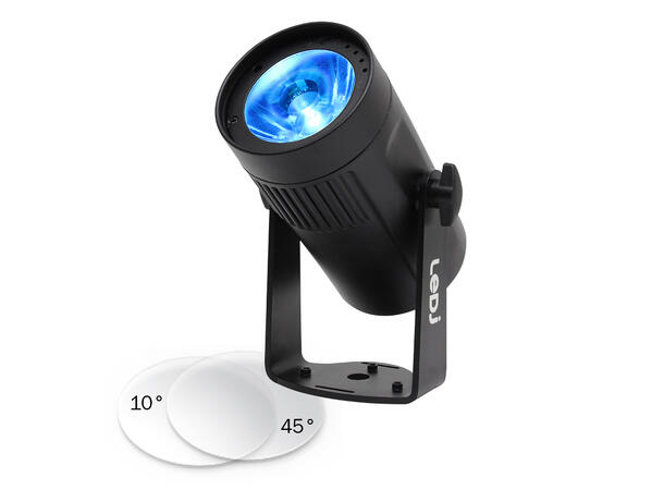 LEDJ 15W LED Eventspot Rapid RGBW, W-DMX