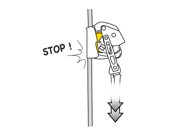 PETZL ASAP LOCK Løpebrems for tau - Bilde 3