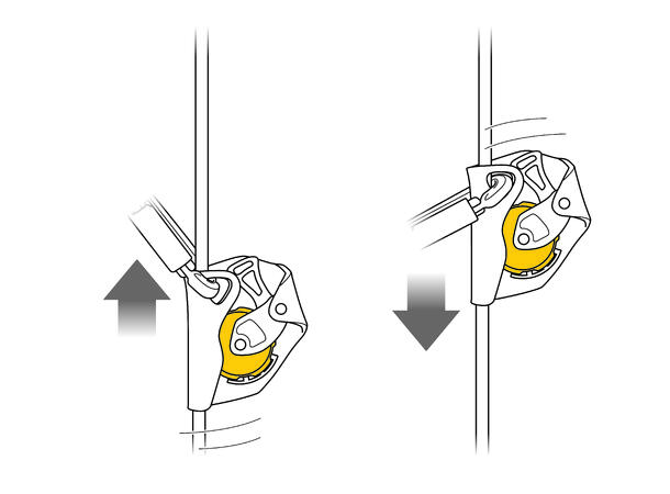 PETZL ASAP Løpebrems for tau - Bilde 2