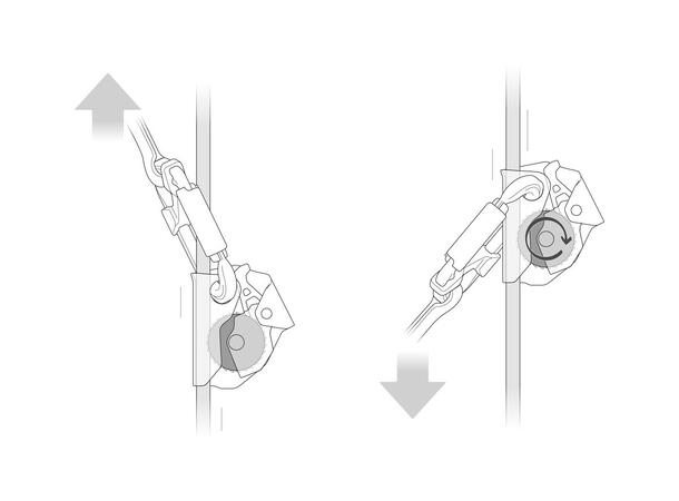 PETZL ASAP Løpebrems for tau - Bilde 4