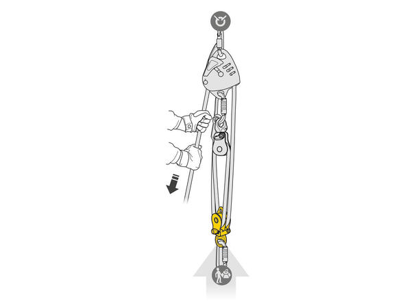 PETZL SPIN L2 Double pulley - Bilde 2