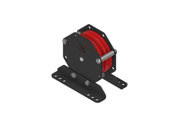 PSRIG Pulley with brackets - Bilde 2