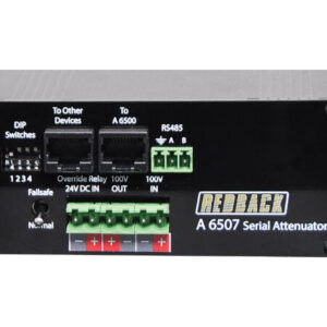 REDBACK A6507A 100V attenuator m/RS-485