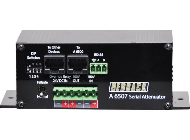 REDBACK A6507A 100V attenuator m/RS-485