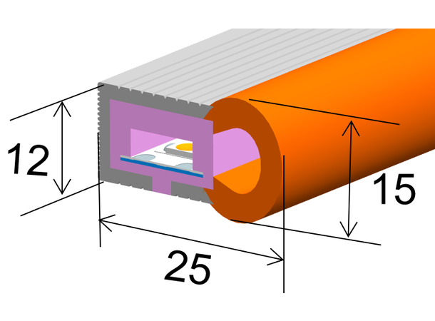 SBL 24V CW Neoflex360 10W/m - Bilde 3