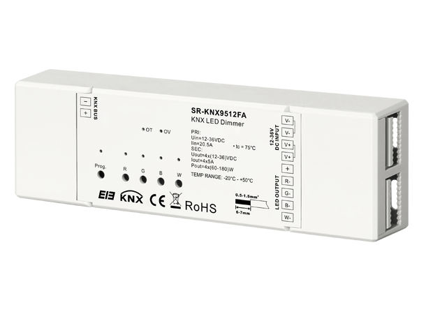 SBL KNX driver, 4 kanaler. For RGBW LED