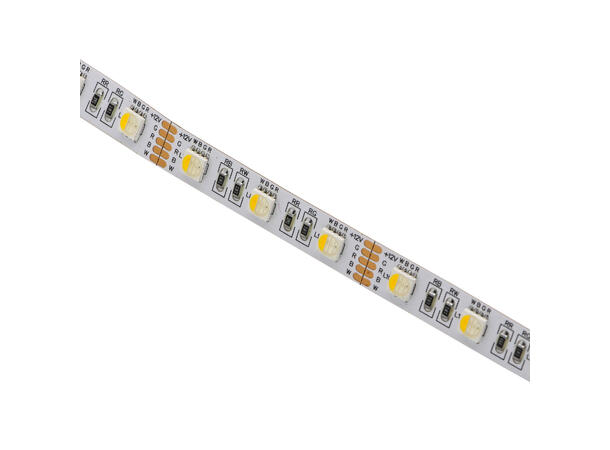 SBL LED strip RGB+CW, 14,4W/m 24V DC - Bilde 2