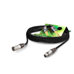 SOMMER PRMFU Mikrofonkabel, 50m, sort