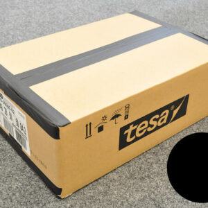 TESA 53949 Gaffa, sort, 1 kartong
