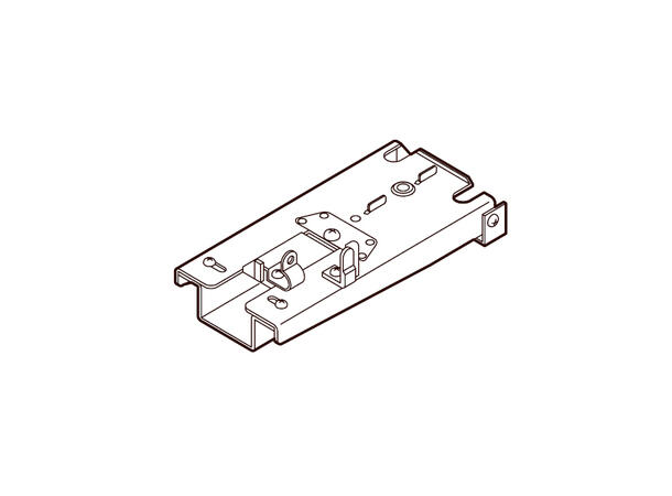 TOSO Supertrac Motoradapter, Sølv
