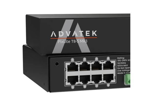 ADVATEK PixLite® T8-S Mk3  Pixel Control - Bilde 3