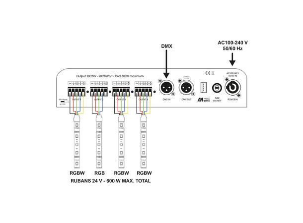 CONTEST TAPEDRIVER-16POW LED Driver - Bilde 3