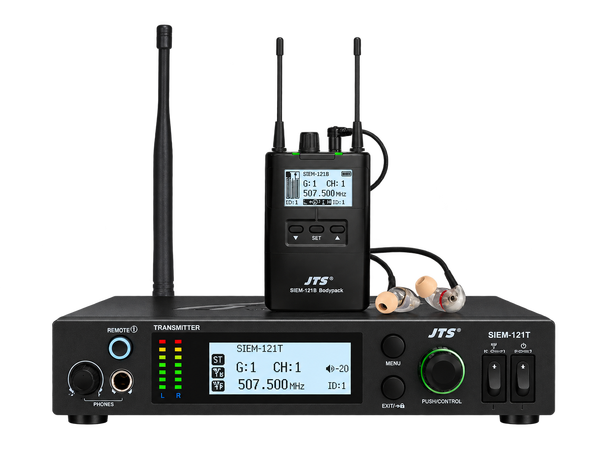JTS SIEM-121 Stereo In-Ear monitor syst.