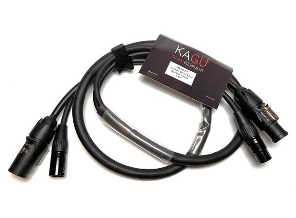 KAGU Hybridkabel DMX, XLR/True1 20m