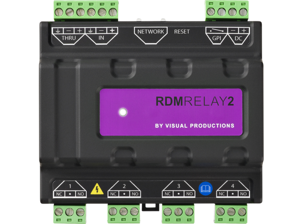 VISUAL PRODUCTIONS RDM Relay2 (Term)